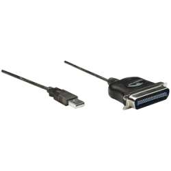   317474 USB to Parallel Printer Converter Cable Adapter  Overstock