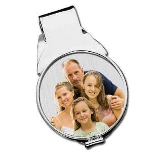   Sterling Silver Photo Engraved (half Dollar Size) Money Clip Jewelry