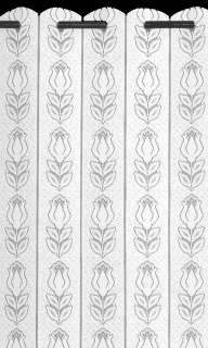 LACE NET CURTAIN LOUVRE BLINDS   AVAILABLE IN 3 DESIGNS   WHITE OR 