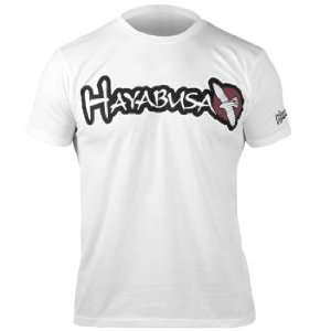 Hayabusa Logo T Shirt   White 