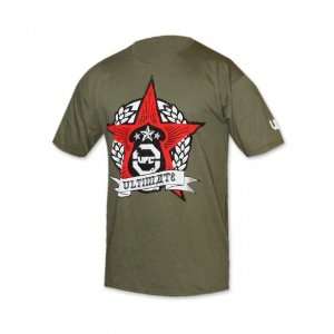  UFC Military Ultimate Star T Shirt