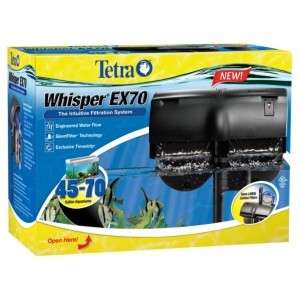 Tetra Whisper EX70 Fish Aquarium Power Filter 340gph  