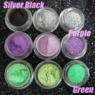 Eyeshadow Cosmetic Nail Art Decoration Glitter #048 Silver X1 USD1.99 