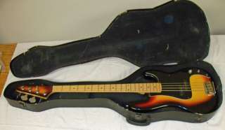 Vintage Lotus electric bass guitar 4 string sunburst NR  