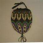 Victorian Antique Beautiful Beaded Hand Bag Purse  