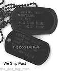Army Combat Uniform Dog Tags Set Custom Made Military Dogtags ACU Camo 