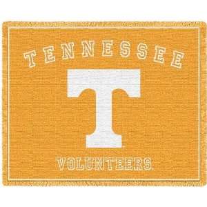  University of Tennessee T Jacquard Woven Throw   69 x 