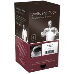 Wolfgang Puck Coffee, Provence, French Roast, 18 ct Pods, 3 pk:  