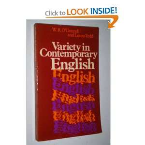   English (9780044210061) W.R. ODonnell, Loreto Todd Books