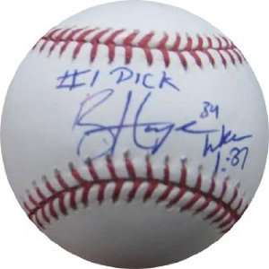  Autographed Bryce Harper Baseball
