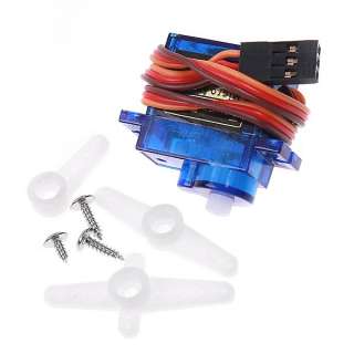   9g Gear Micro Servo for RC Helicopter Airplane Car Boat Horns  