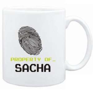  Mug White  Property of _ Sacha   Fingerprint  Female 