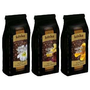   Rica Organic Coffee Variety Pack: Light, Dark and Espresso Roasts