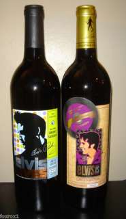Limited Edition Number Elvis Presley 2002 2003 Wine  