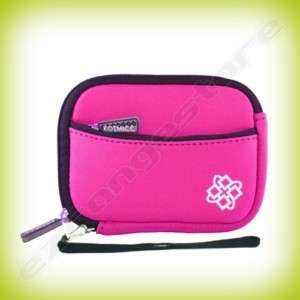 Pink Digital Camera Sleeve Case Cover for Canon PowerShot S100 SX230HS 