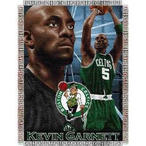  Boston Celtics Kevin Garnett 48x60 Players Tapestry Throw 