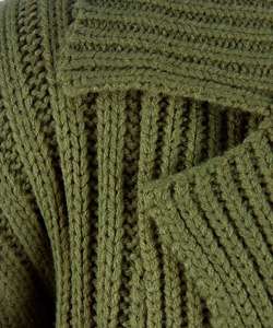 Stephanie Rogers Plus Size Chunky Knit Cardigan Sweater   