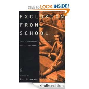 Exclusion From School Judith Milner, Eric Blyth, Judith Milner 