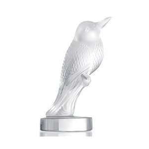  Lalique Crystal Hummingbird Seal 10654