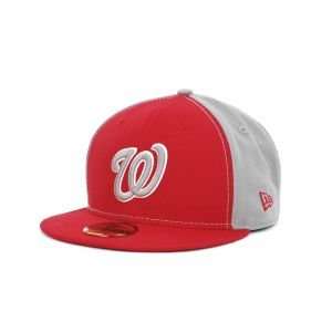  Washington Nationals New Era 59FIFTY MLB 2 Base Cap Hat 