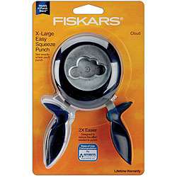Fiskars Extra Large Cloud Squeeze Punch  Overstock