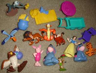   17 Disney Winnie the Pooh & Lion King PVC Toy Figures & Accessories
