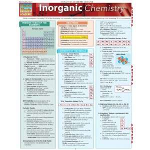  Inorganic Chemistry Study Chart Toys & Games