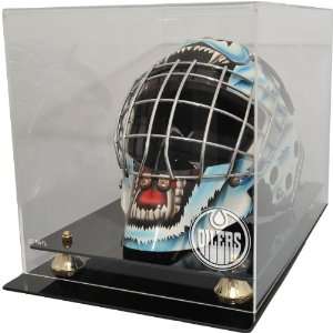  Caseworks Edmonton Oilers Goalie Mask Display Case Sports 