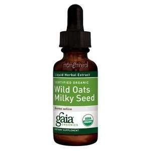  Gaia Herbs Wild Oats Milky Seed 16 oz: Health & Personal 