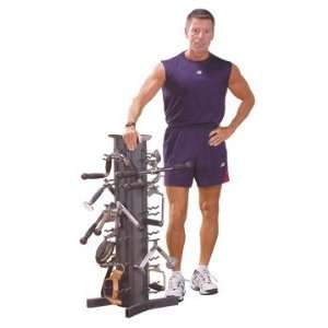  Body Solid Home Gym Accessory Stand Storage Unit: Sports 