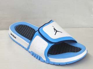 Nike Air jordan Hydro 2 White University Blue Slide Sandal Slipper Men 