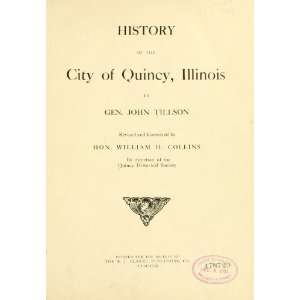  History Of The City Of Quincy, Illinois Books