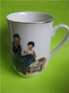 Norman Rockwell Lighthouse Keepers Daughter Coffee Mug  