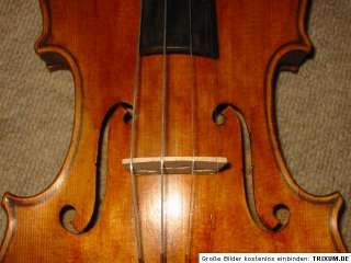 Nice,unusual & old Violon Conzert violin Straduari nice flammed 