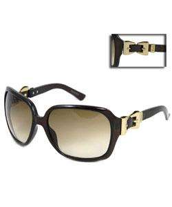 Gucci GG 3006 Brown Medium Square Sunglasses  Overstock