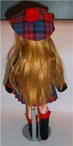 11 Perfect Effanbee Doll 1975 Scottish Girl Kilt Tam  