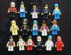   Figures Bricks Kinds City People Pirates Worker Girl Free Ship