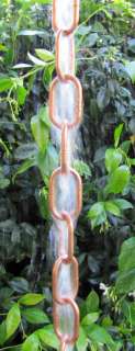 ft Extension of Single Loop Copper Rain Chain  