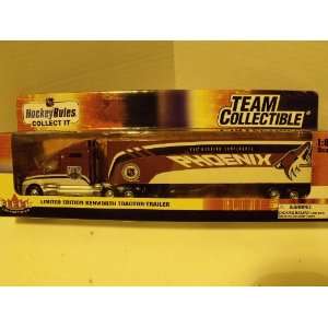  NHL Phoenix Coyotes 1:80 Scale Die cast Tractor Trailer 
