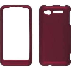   Solutions Soft Touch Snap On Case for HTC Merge (Red) Electronics