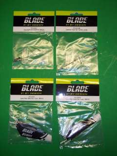 Flite Blade MCX 4Pc Crash Kit Blades, Inner Shaft, + Flybar  