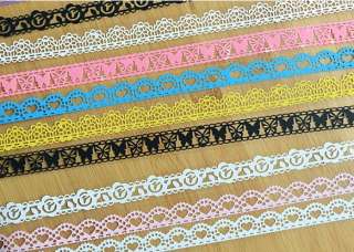   DIY Lace Tape Multi Diary Computer Photos GIFT 2.5cm x 100cm  