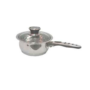  Alpha Stainless Steel 1.8 Qt Stock Pot(sauce Pan) with 