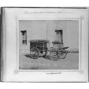  The tool wagon with a chest of the Fire Brigade