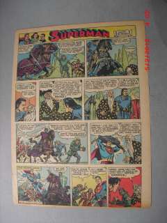   Sunday #532 by Wayne Boring from 1/8/1950 Tabloid Page Size  