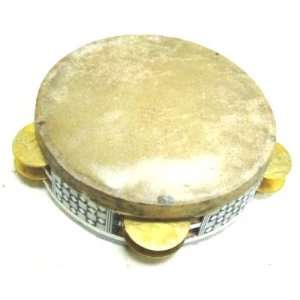  Small Egyptian Tambourine   Mother Of Pearl Musical 