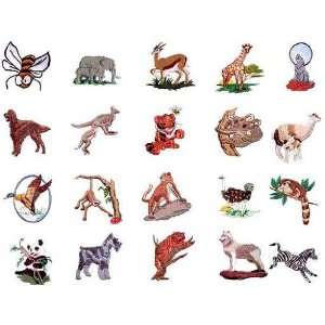  Brother/Babylock Embroidery Machine Card ANIMALS B 