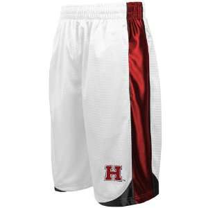  Harvard Crimson White Vector Workout Shorts Sports 