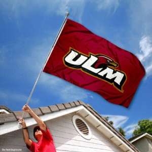  Louisiana Monroe Indians ULM University Large College Flag 