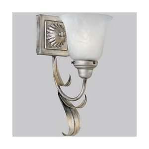   Silver Cameron Tropical / Safari Reversible Wall Sconce from the Ca